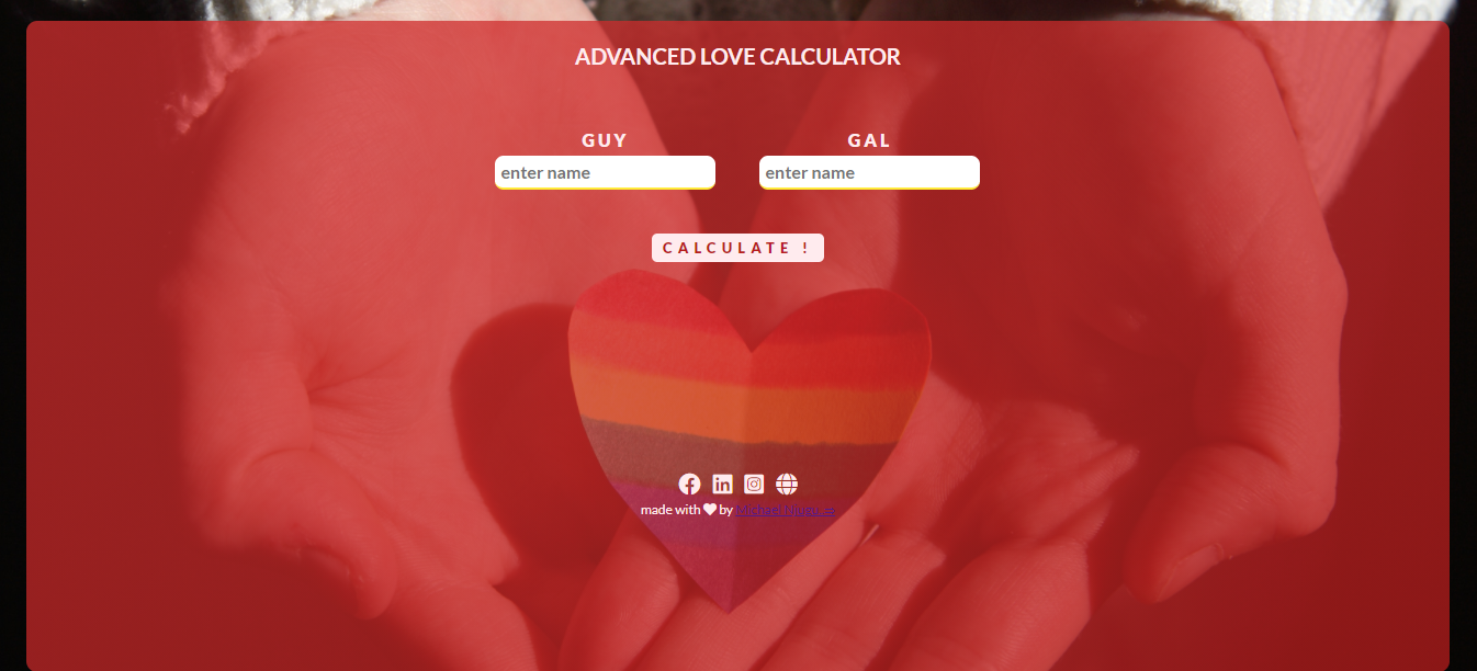 Love calculator